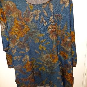 CJ Banks printed knit top